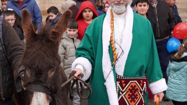 Babaeski'de çocuklar Nasreddin Hoca ile buluştu