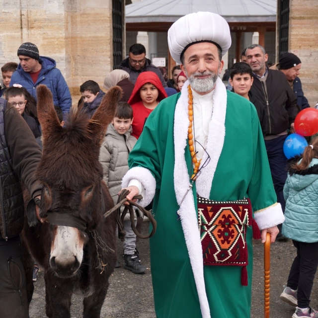 Babaeski'de çocuklar Nasreddin Hoca ile buluştu