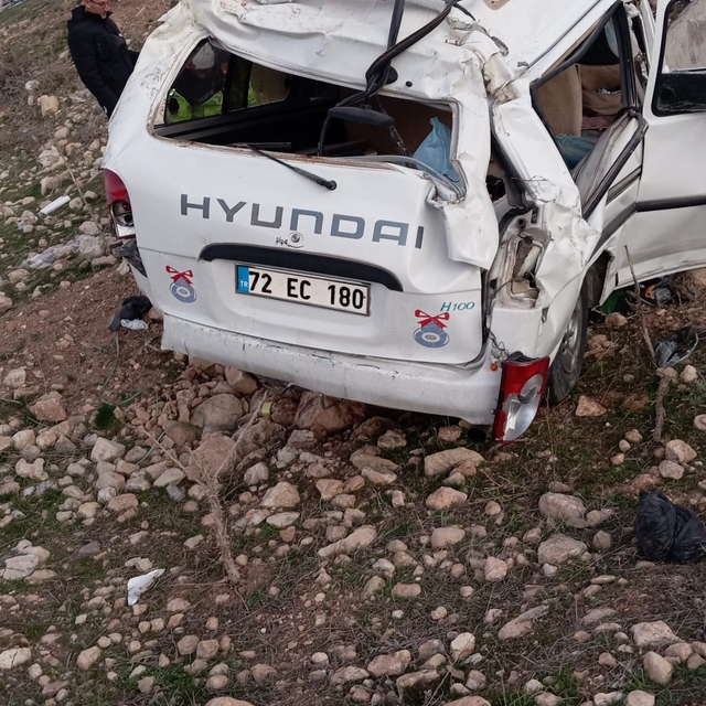 Batman'da trafik kazasında 1 kişi öldü, 2 kişi yaralandı