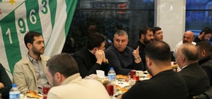 Bursaspor ve MKE Ankaragücü iftar sofrasında buluştu