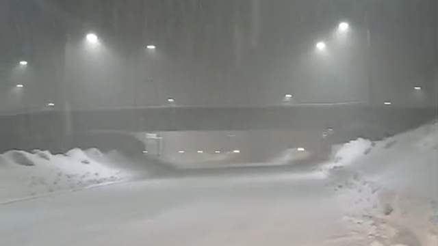 Ovit Dağı'nda kar yağışı etkili oluyor