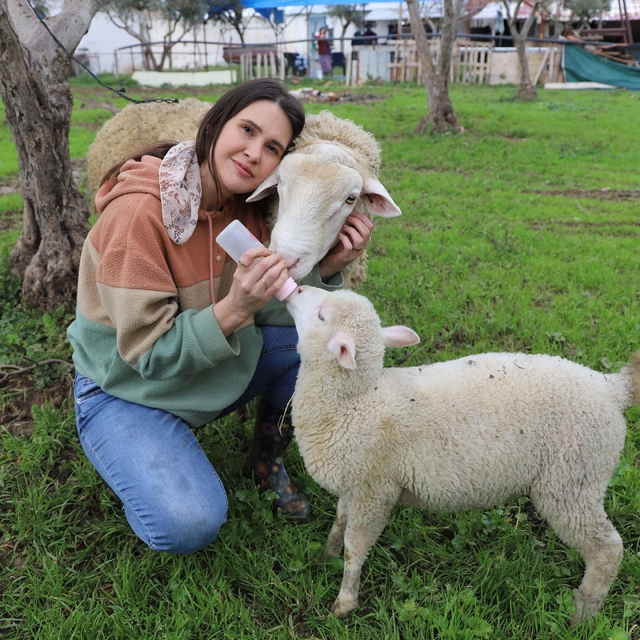 Acil serviste hastalara, çiftlikte hayvanlara şifa dağıtıyor