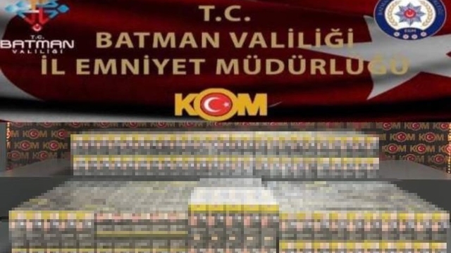Batman'da kaçakçılık operasyonu