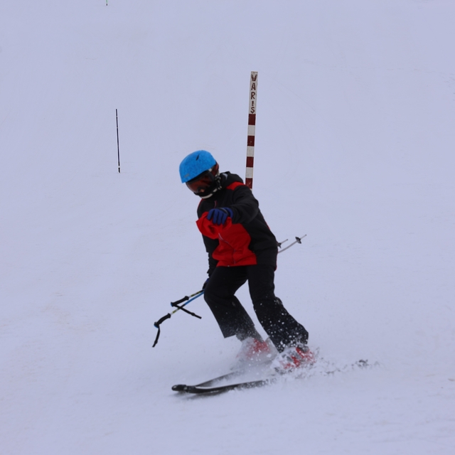 Bayburt'ta kurtuluş kutlamaları kayak kupası ile taçlandı
