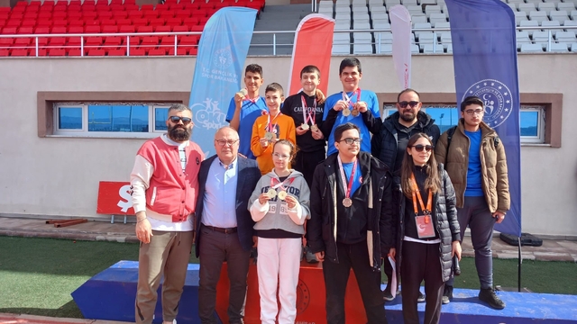 'Okul Sporları Özel Sporcular Gençler ve Yıldızlar Atletizm Müsabakaları' tamamlandı