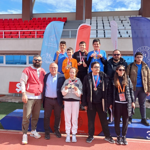'Okul Sporları Özel Sporcular Gençler ve Yıldızlar Atletizm Müsabakaları' t...