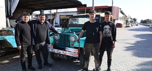 Ali Usta'nın elinde metal yığınları nostaljik bir araca dönüşüyor
Aydın'da...