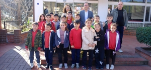 Kuyucak Belediye Başkanı Doğanca, öğrencileri belediyede ağırladı