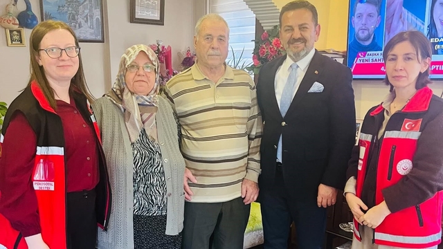 İl Müdürü Nejat İlhan'dan şehit annesi ve Kıbrıs gazisine anlamlı buluşma