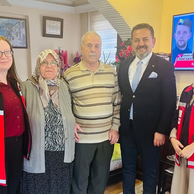 İl Müdürü Nejat İlhan'dan şehit annesi ve Kıbrıs gazisine anlamlı buluşma