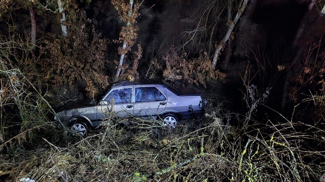 Bilecik'te otomobil takla attı: 1 yaralı