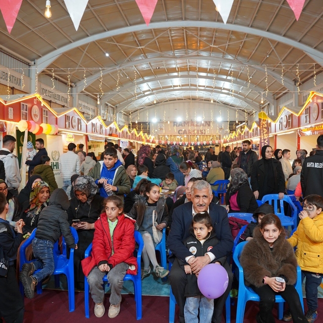 Kahta Belediyesi'nin birlik ve dayanışma etkinliği