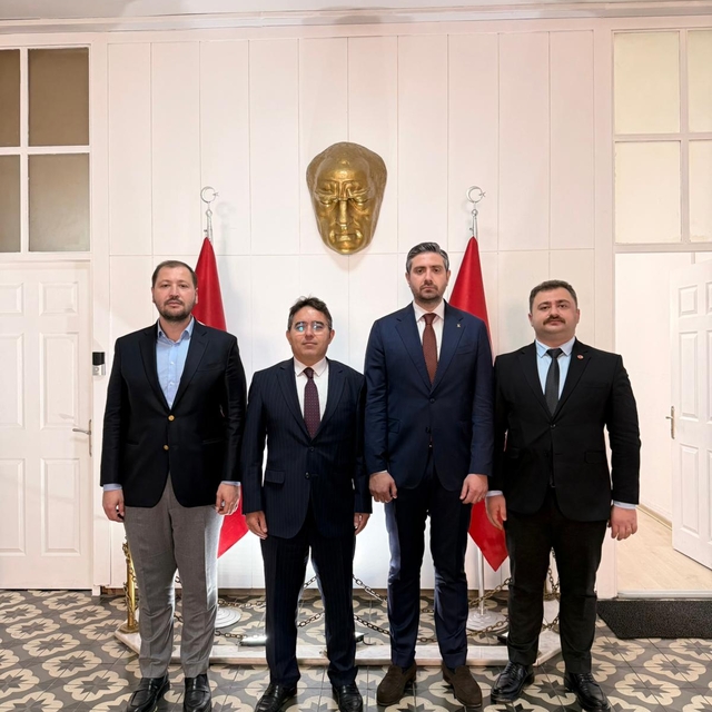 AK Parti Muğla İl Başkanı Güngör, Marmaris Kaymakamı Kaya'yı ziyaret etti