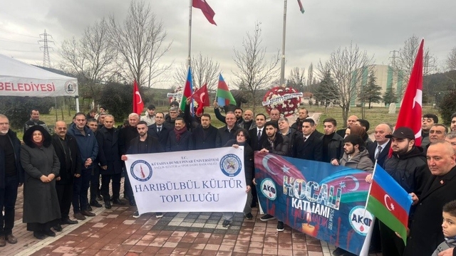 Hocalı şehitleri için Tunçbilek'te anma programı