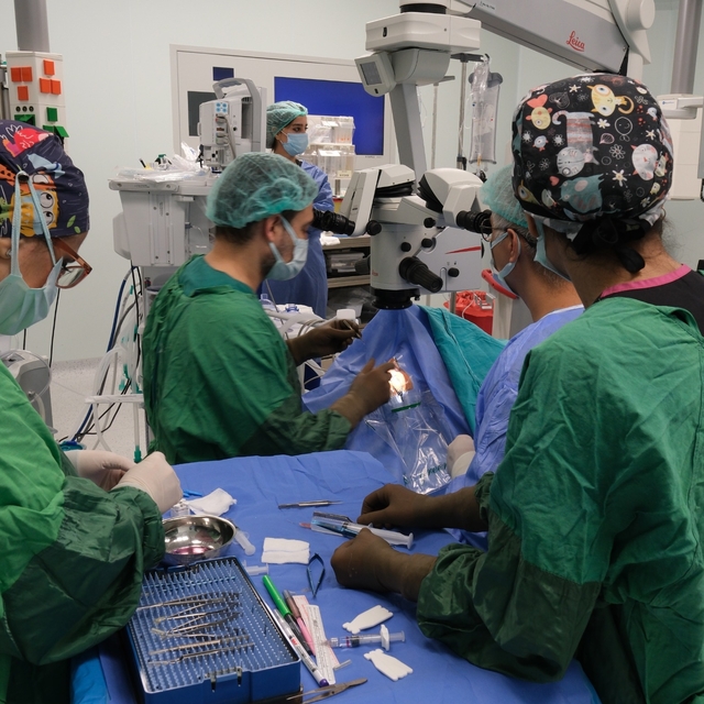 Mersin'de görme sorunu yaşayan hastaya kornea nakli yapıldı