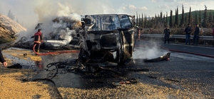 Şanlıurfa'da aynı istikamette giden iki tır çarpıştı: 1 ölü, 1 yaralı