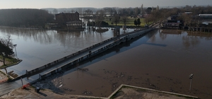 Meriç Nehri taştı, ovalar su altında kaldı