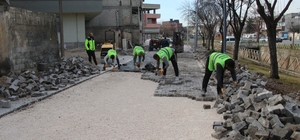 Haliliye'de üstyapı çalışmaları hız kesmeden sürüyor