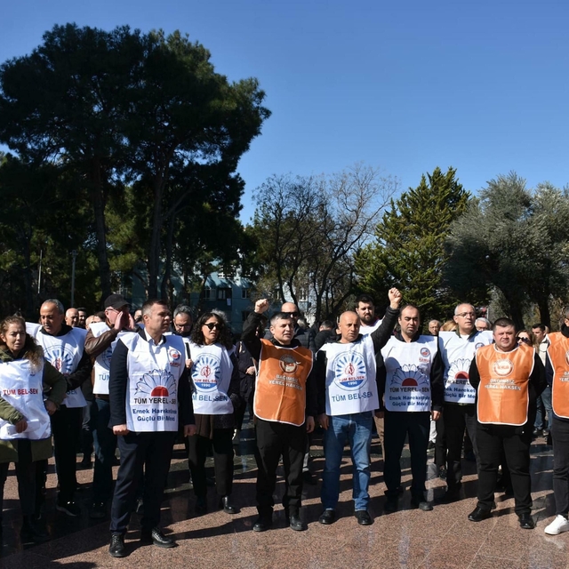 Buca Belediyesi'nde iş bırakma eylemi