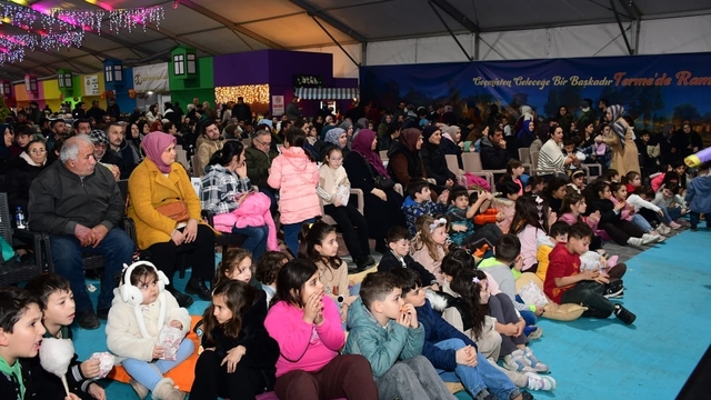 Ramazan coşkusu Terme'de sahneye taşındı