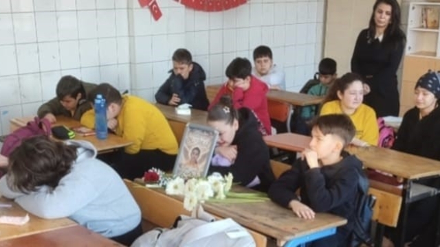 Minik Öykü'nün sınıfında hüzün ve gözyaşı hakim