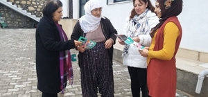 Tunceli'de mobil sağlık hizmeti ve bilgilendirme çalışması