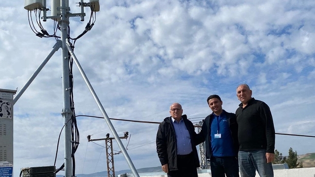 Adıyaman'da Kırmacık köyüne baz istasyonu kuruldu