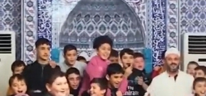 Türkeli'de minikler, ilahi akımına katıldı