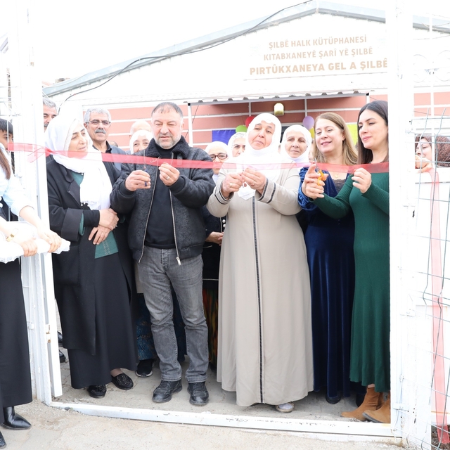 Şilbe Halk Kütüphanesi hizmete açıldı