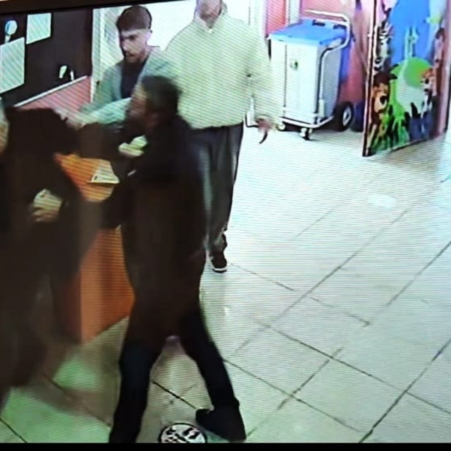 Bitlis'te okul müdürlerine saldırı kamerada