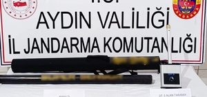 Bozdoğan'da kaçak define arayışı yapan şahıslar suçüstü yakalandı