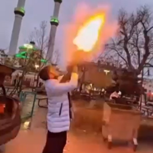 Pompalı tüfekle havaya ateş açan şüpheli tutuklandı