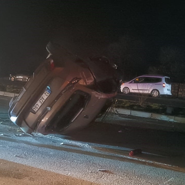 Bingöl'de trafik kazası: 3 Yaralı