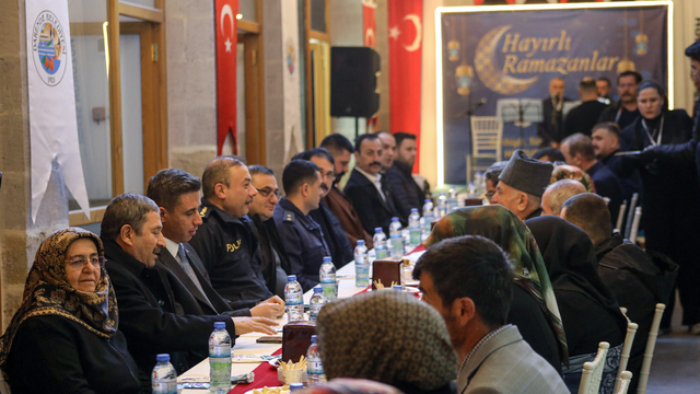 Darende'de şehit aileleri ve gaziler iftar programında buluştu