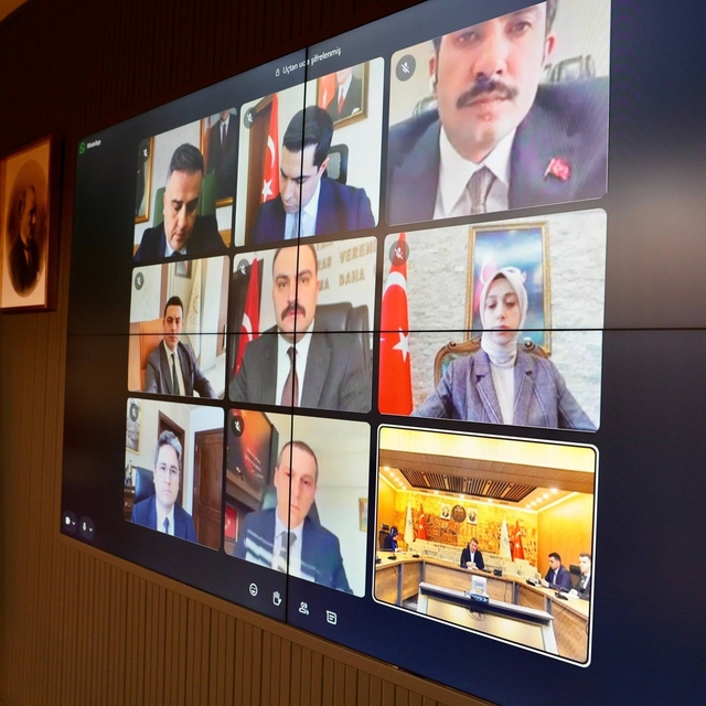 Vali Aydoğdu Başkanlığında koordinasyon toplantısı düzenlendi