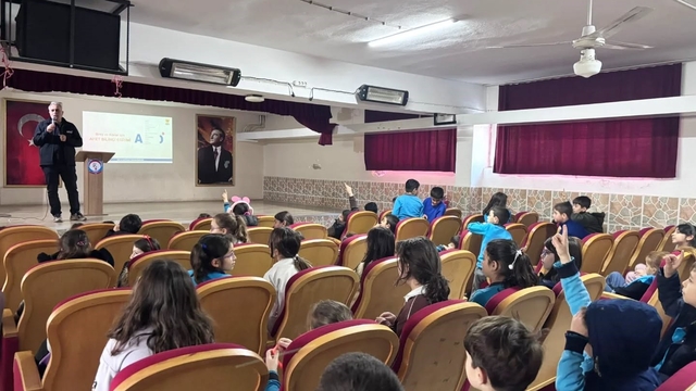 Aydın'da öğrencilere afet eğitimi