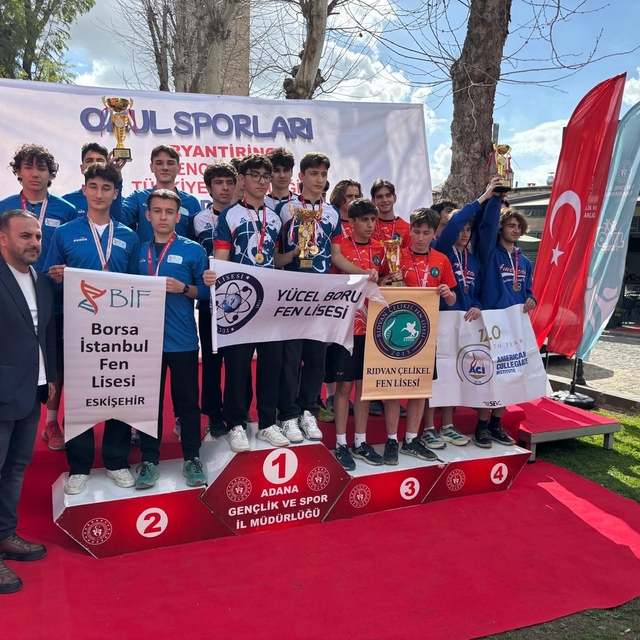 Oryantiring Şampiyonası'nda Eskişehir'e Türkiye 2'nciliği