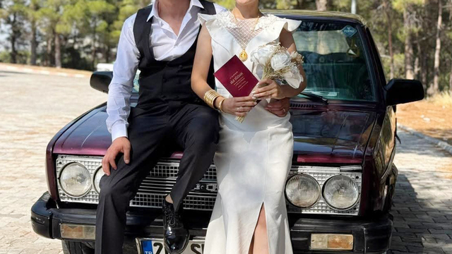 6 ay önce evlenen çifti kaza ayırdı