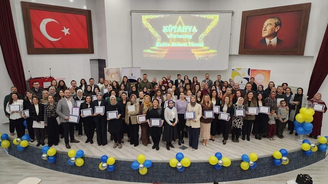 Kütahya'da eTwinning başarı ödül töreni düzenlendi