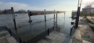 Tunca ve Meriç'te alarm seviyesi kırmızıdan turuncuya düştü: Debiler gerile...