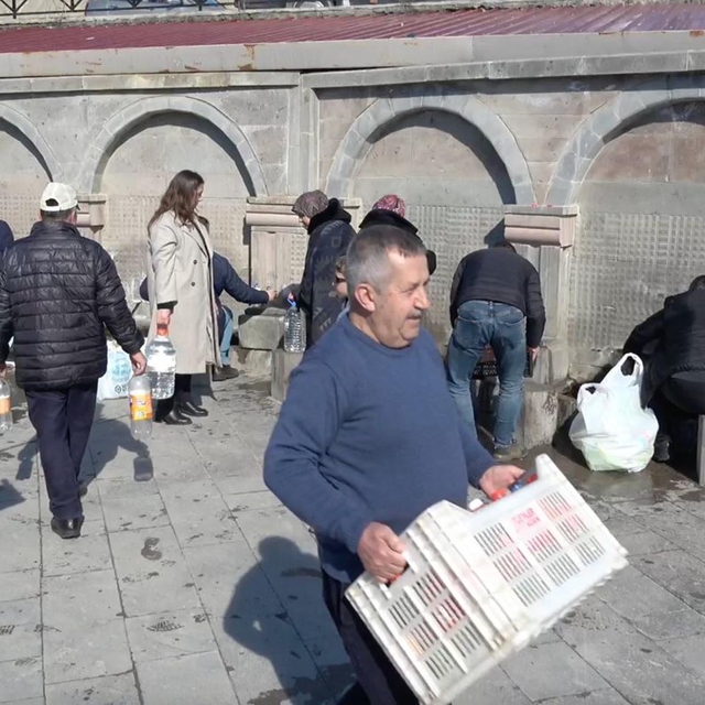 Erzincanlılar oruçlarını 'ekşisu' ile açıyor