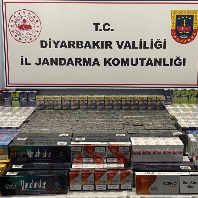 Diyarbakır'da kaçakçılık operasyonlarında 33 şüpheli hakkında işlem yapıldı