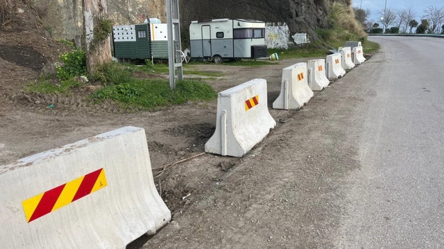 Sinop'ta karavan işgaline 'beton' set