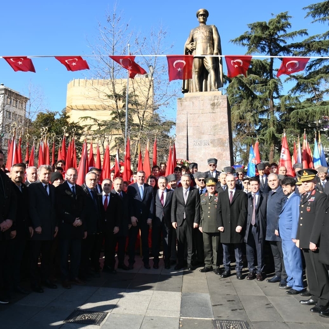 Trabzon'un düşman işgalinden kurtuluşunun 108. yıl dönümü kutlandı