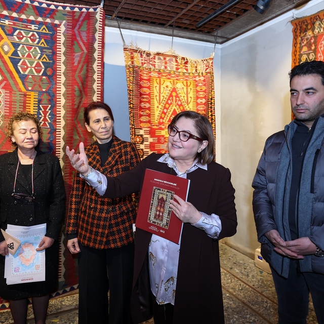Gaziantep'te Anadolu seccadelerinin hikayesinin yer aldığı sergi ziyarete a...