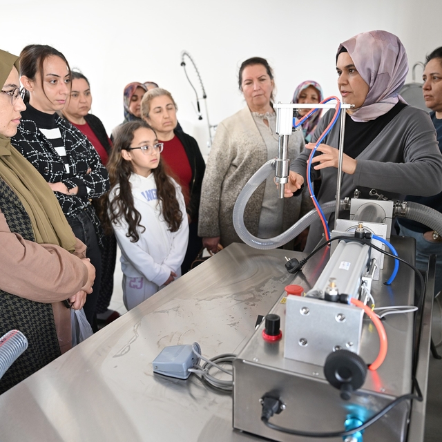 Mersin'de 'Köyümüz Atölye' ile kadın üreticilere güçlü destek