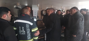 Ekmek fırınında yaşanan patlama korkuttu