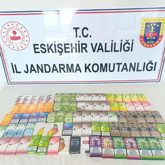 Jandarmadan kaçak sigara operasyonu