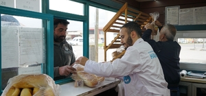 Kahramanmaraş'ta günlük 50 bin halk ekmek üretiliyor
