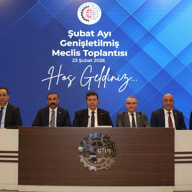 GTO'nun Şubat ayı meclis toplantısı genişletilmiş olarak yapıldı